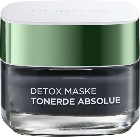 L'Oréal Paris, »Tonerde Absolue Detox Maske (black)«, Gesichtsmaske ...