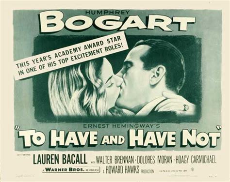 To Have and Have Not - movie POSTER (Style E) (11" x 17") (1944 ...