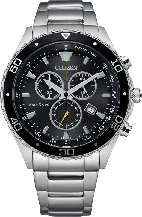 Citizen Eco Drive Weekender Reloj Cron Grafo Para Hombre En Acero