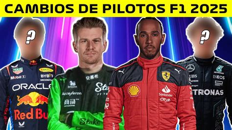 MERCADO de PILOTOS COMO QUEDARÁ la TEMPORADA 2025 de F1 ANALISIS