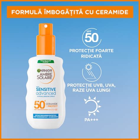 Spray De Corp Pentru Adulti Garnier Ambre Solaire Sensitive Advanced