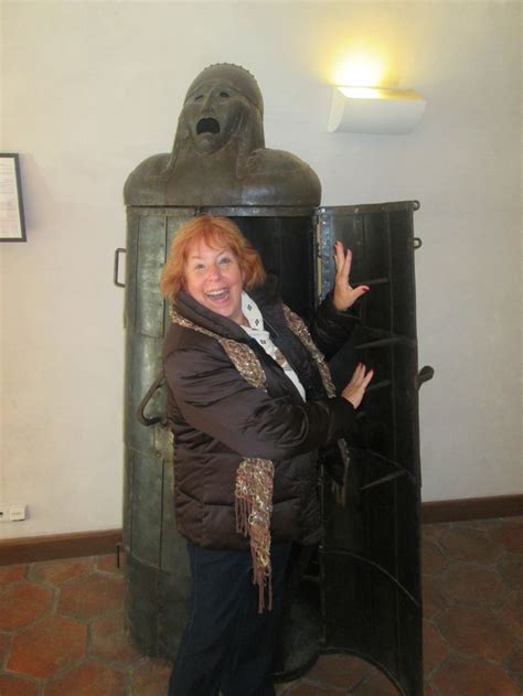 An Original Iron Maiden Torture Device In The Torture Museum Of