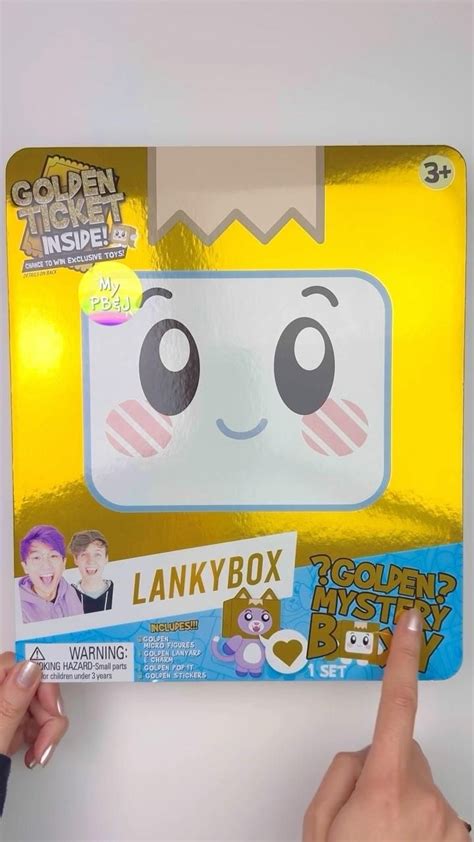 My Pb And J On Instagram Golden Mystery Boxy 📦 Ted • • Lankybox
