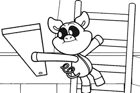 Picky Piggy Coloring Pages 4 Coloring