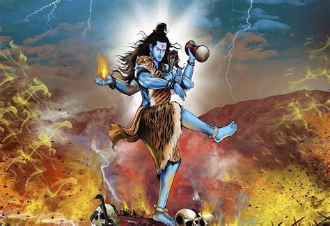 Lord Shiva Tandav And Background Hd Wallpaper Pxfuel