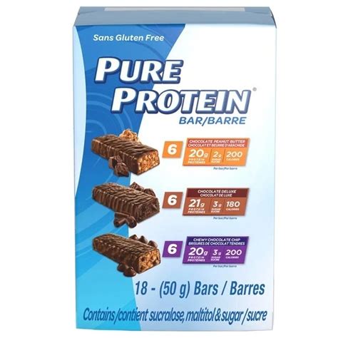 Pure Protein Variety Pack Bars GF 50g | Fruitfull Offices