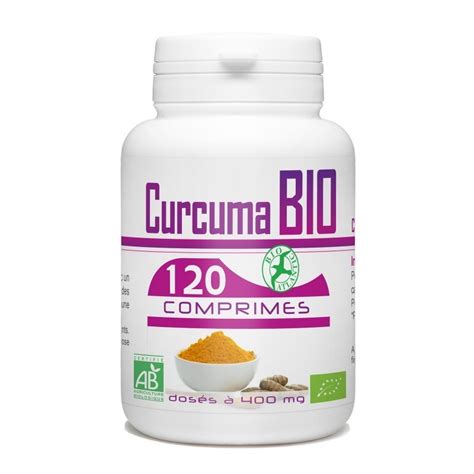 GPH DIFFUSION Curcuma BIO 400 mg 120 comprimés