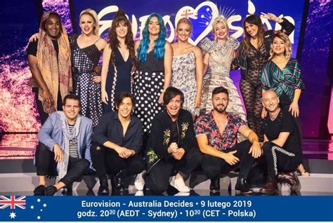 Australia finał Eurovision Australia Decides w sobotę o 10 30