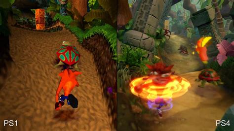 See The Difference Between CRASH BANDICOOT On PS1 And PS4 — GameTyrant