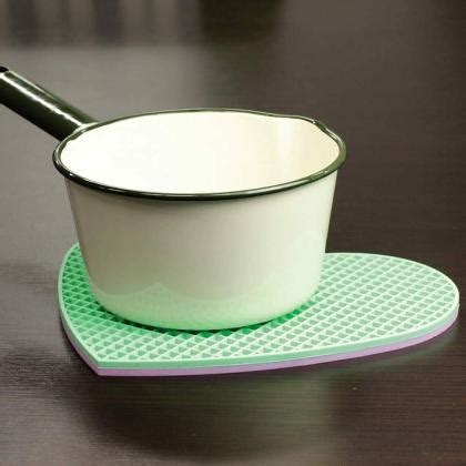 P Plus International Silicone Trivets For Hot Pots And Pans Multi Purpose Trivet Mat Black