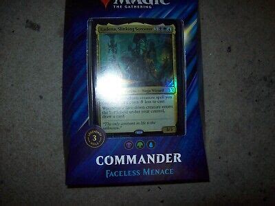 Faceless Menace Commander Deck Pre Constructed Set New Sealed Free