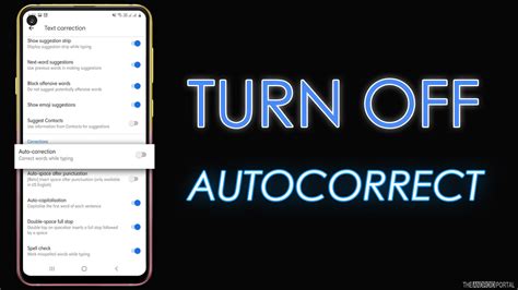 Cómo desactivar la autocorrección en Android TecnoTraffic