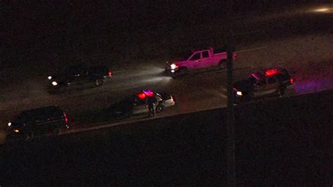 Chase Suspect Abandons Car On South Loop Runs Across Freeway Abc13