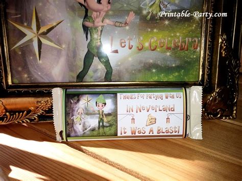 printable peter pan party supplies neverland theme decorations