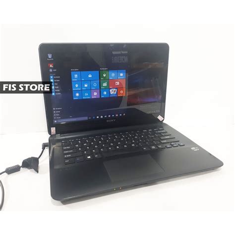 Jual SONY VAIO SVF142 Core I3 3217U 2GB 320GB Intel HD Graphics 14 Inch