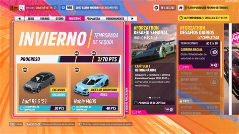 Serie Invierno Campeonatos La Prueba Forza Horizon Youtube