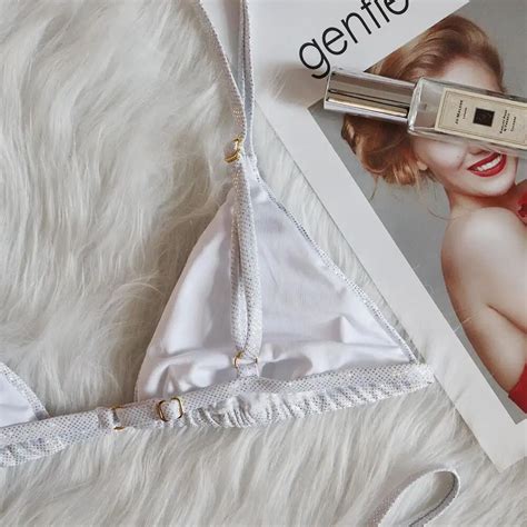 Shop Our Holographic Thong Bikini Quick Dry Sustainable