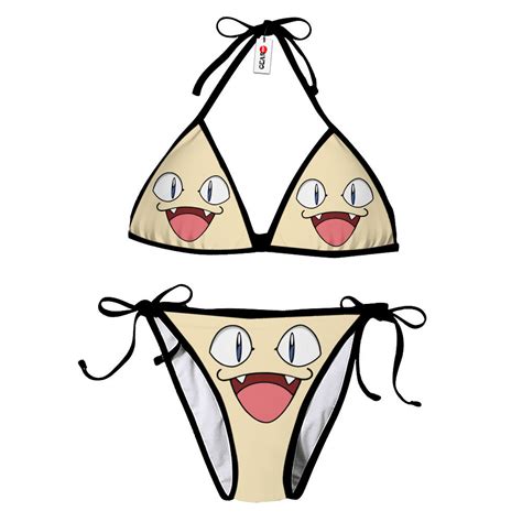 Meowth Bikini Pokemon Bikini Anime Bikini Swimsuit Hooktab