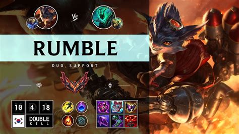 Rumble Support Vs Thresh KR Grandmaster Patch 14 12 YouTube