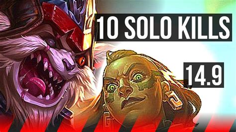 Kled Vs Illaoi Top Solo Kills Legendary Games