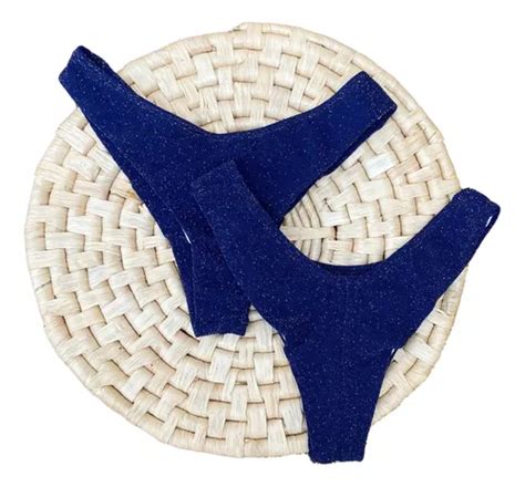 Tanga Calcinha Avulsa Bikini Feminino Lurex Asa Delta Brilho Frete Gr Tis