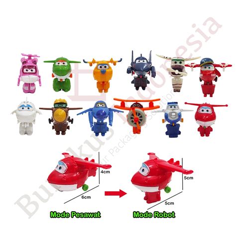 jual figure super wings mainan anak superwings shopee indonesia