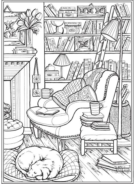 Welcome To Dover Publications Detailed Coloring Pages Coloring Book