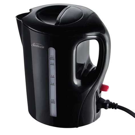 Sunbeam® 17l Detachable Cord Electric Kettle Black Bvsbkt31cdb 033