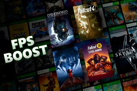 Xbox Series Fps Boost Update Resolution List Fallout And