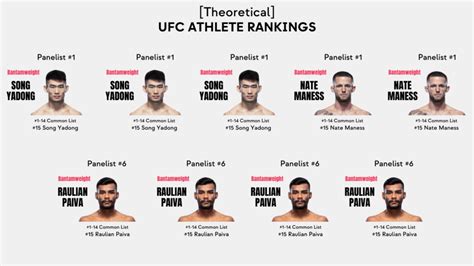 How Do UFC Rankings Work Our Ranking Expert Shares His Knowledge