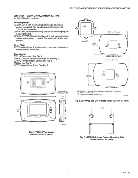 Honeywell Tb7220 User Manual