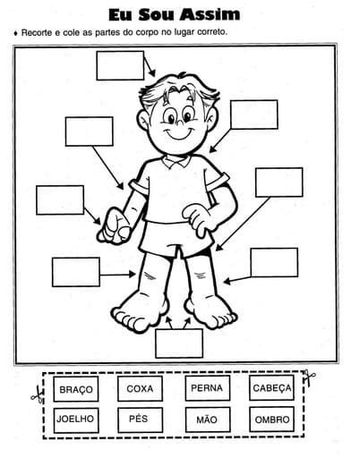 Desenhos De Corpo Humano 12 Para Colorir E Imprimir ColorirOnline