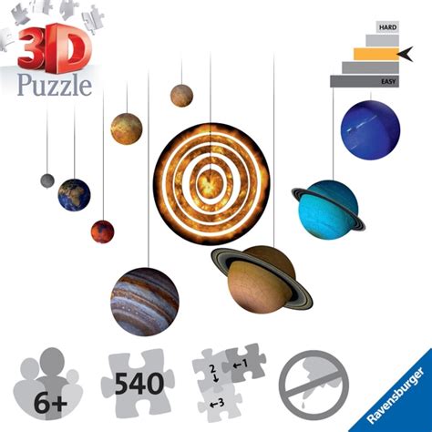 Ravensburger D Puzzle Planetensystem Teile Smyths Toys Schweiz