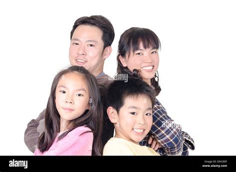 Happy family portrait Stock Photo - Alamy