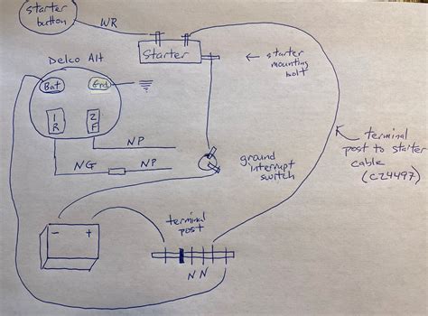 Delco Wire Alternator Wiring Diagram