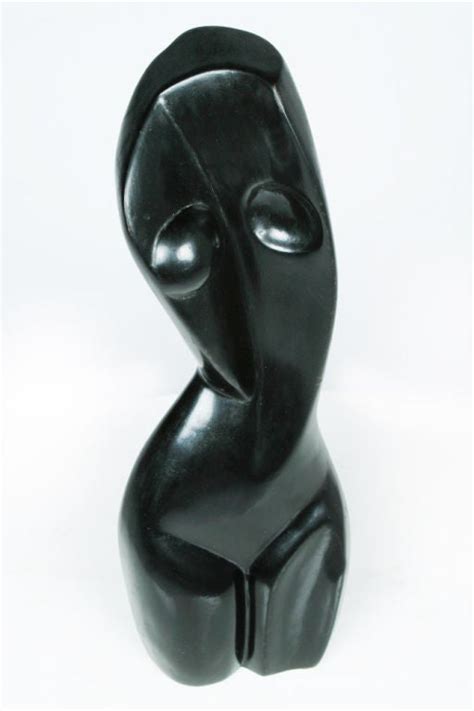 Ebonized Carved Abstract Female Nude Sculpture For Sale At 1stDibs Nude Females Abstract