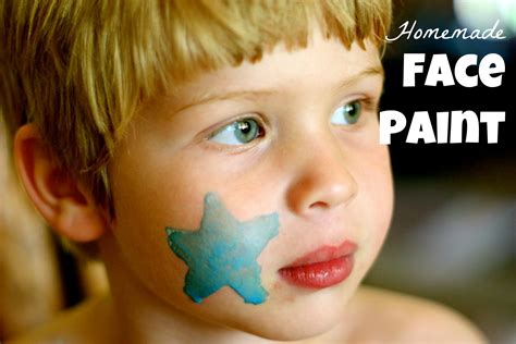 Homemade Face-Paint - I Can Teach My Child!