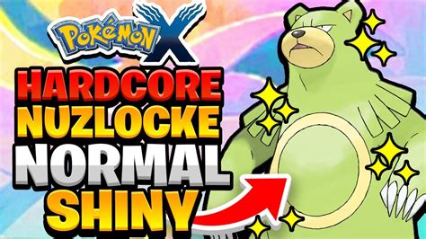 Pokemon X Hardcore Nuzlocke Normal Type Shiny Only No Overleveling No Items Youtube