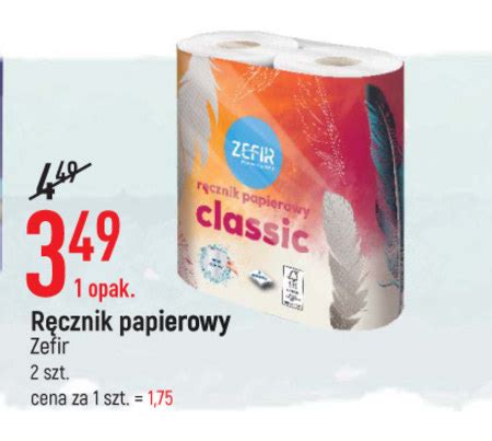 Ręcznik papierowy Zefir 22 TANIEJ promocja E Leclerc Ding pl