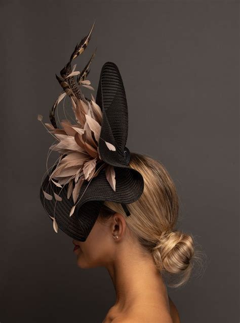 THG Black Nude Kentucky Derby Hats Kentucky Hat Kentucky Derby Fascinator