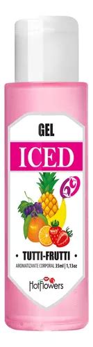 Gel Iced Aromatizante Refrescante Oral Hot Flowers 35ml Fragrância Tutti Frutti MercadoLivre