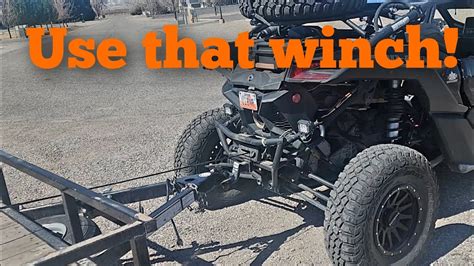 Getting Good Use Out Of Your WINCH Openroad 6000 Lb UTV Winch YouTube