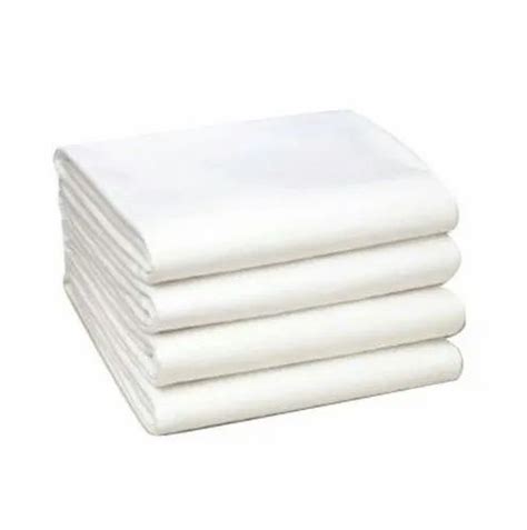 White Hospital Cotton Bed Sheet Size X Inch At Rs Piece In