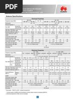 Specification Sheet XXXXDWH 17 65V IVT | PDF | Antenna (Radio ...