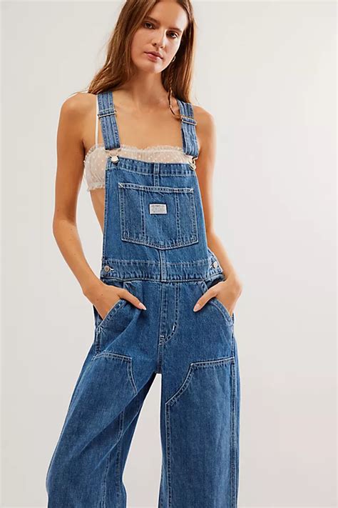 Levis Baggy Workwear Overalls Free People