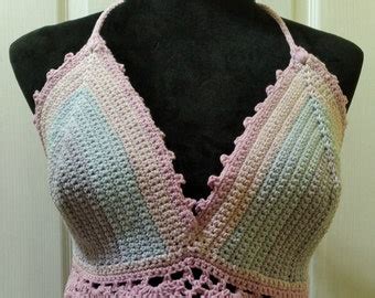 Goth Latex Coffin Bikini Halter Top Bra Etsy