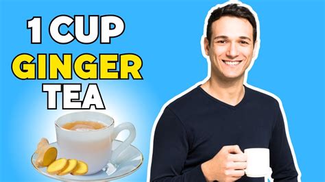 Ginger Tea Benefits How To Make Ginger Tea Youtube