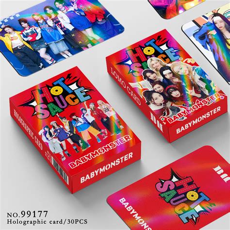 Babymonster Hot Sauce Lomo Photocard Shopee Thailand