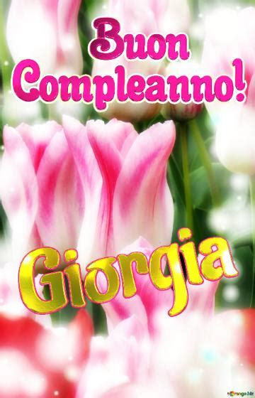 Buon Compleanno Giorgia Immagine Libera