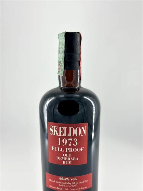 Demerara Distillers Skeldon Full Proof Rum Guyana Georgetown